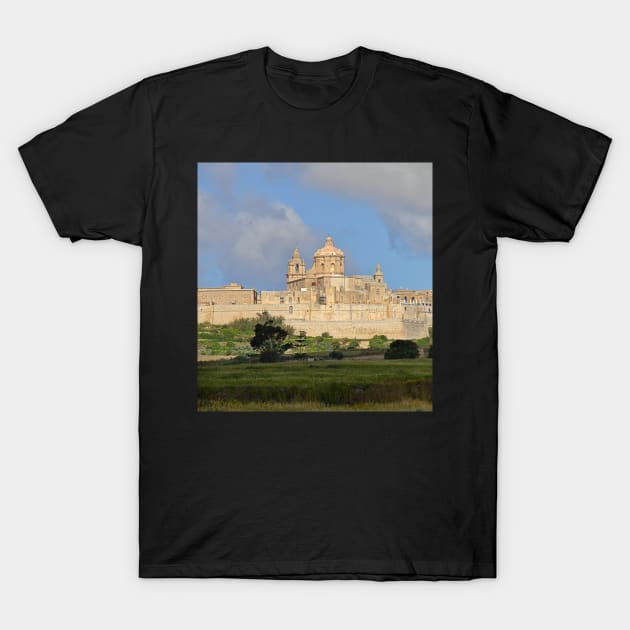 Mdina, Malta T-Shirt by Carole-Anne